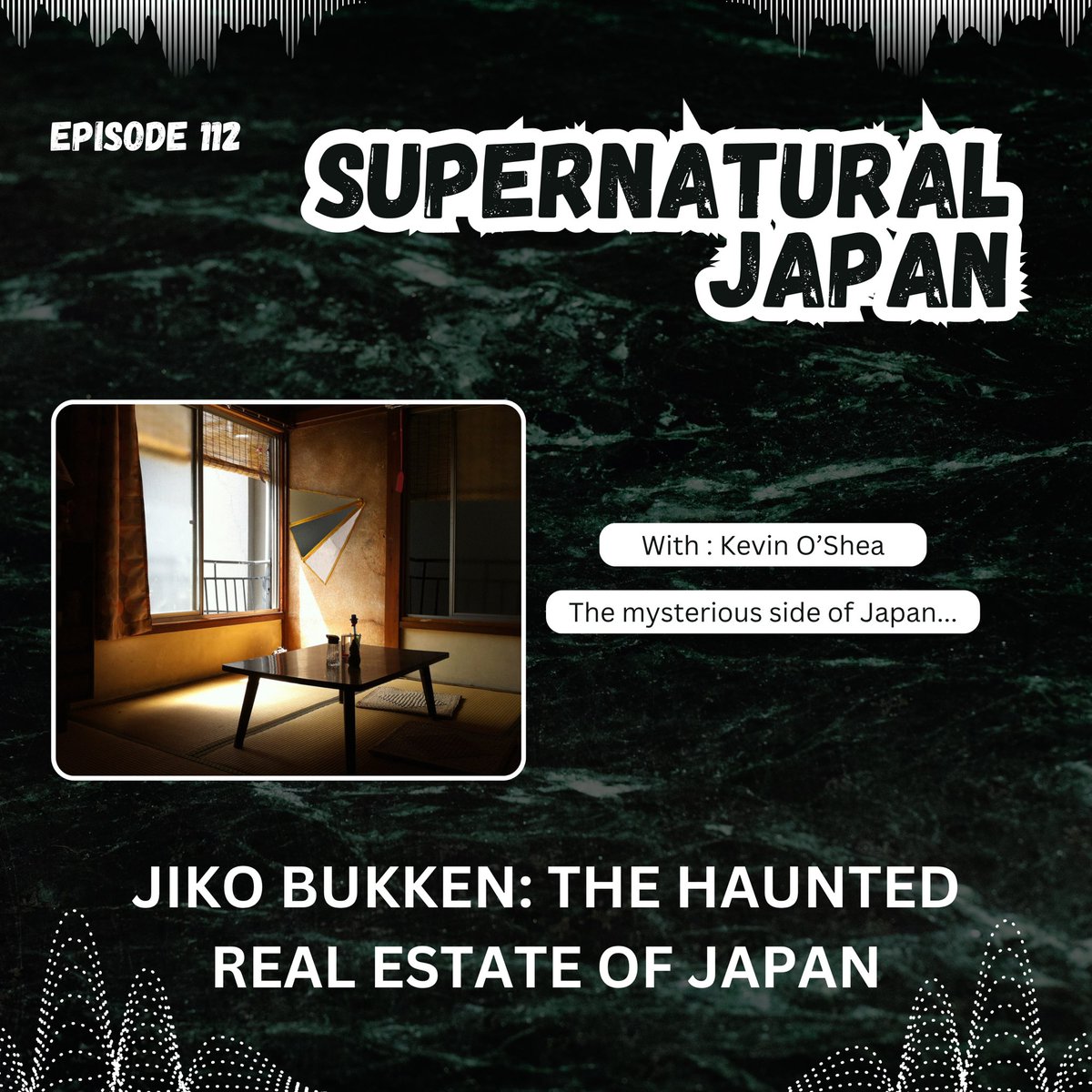 MadForMaple's tweet image. Jiko Bukken: The Haunted Real Estate of Japan 👻 

NEW EPISODE - Supernatural Japan

Apple Podcasts:
podcasts.apple.com/us/podcast/jik…

#Japan #haunted #Japanese #realestate #spooky