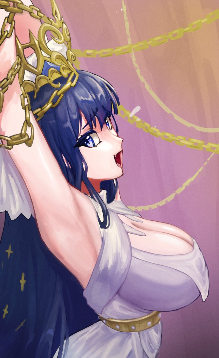 yodogama's tweet image. Will you save your Goddess Kronii? 😢
#kronillust