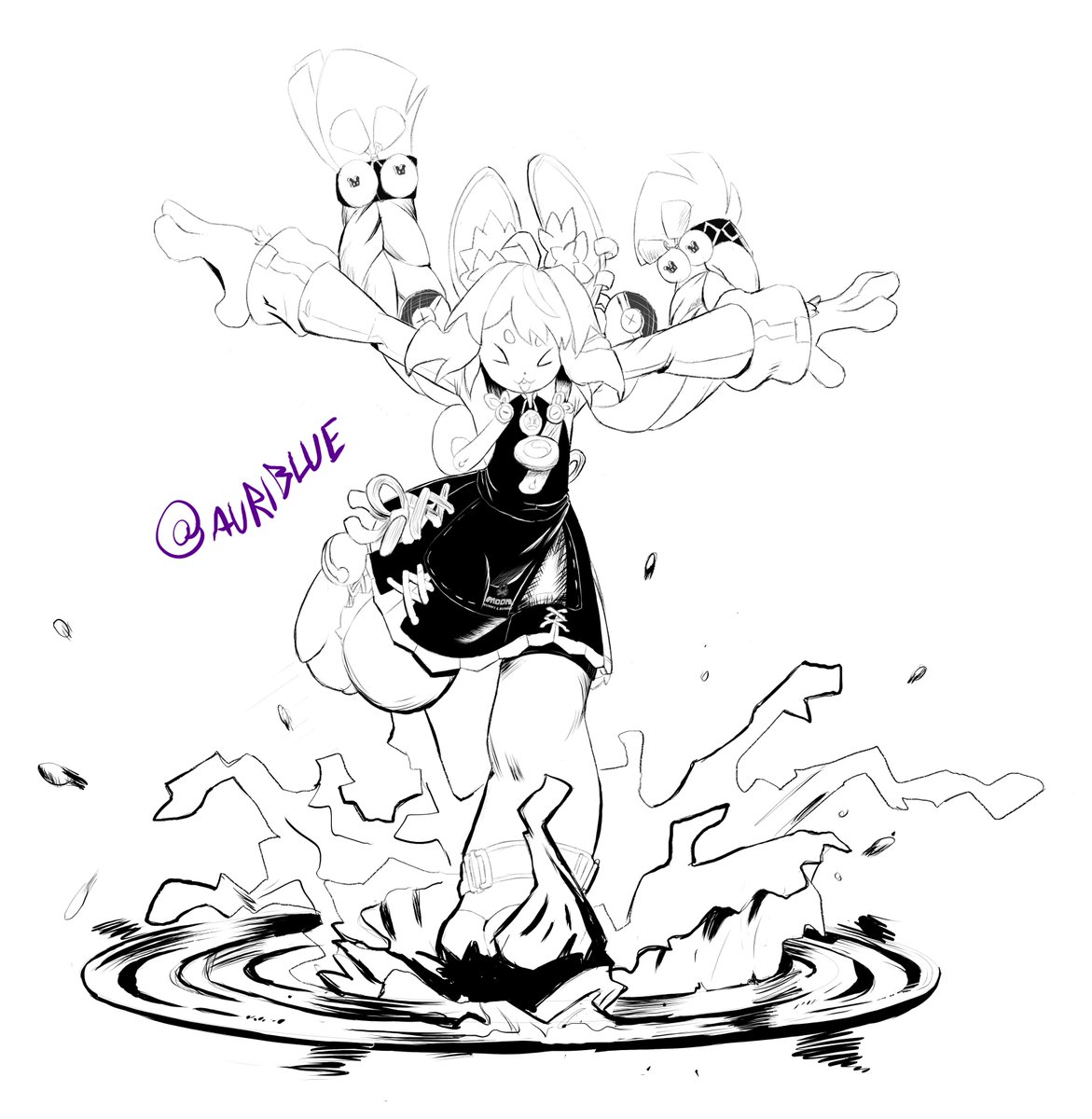 Auriblue (comissions open) tweet media