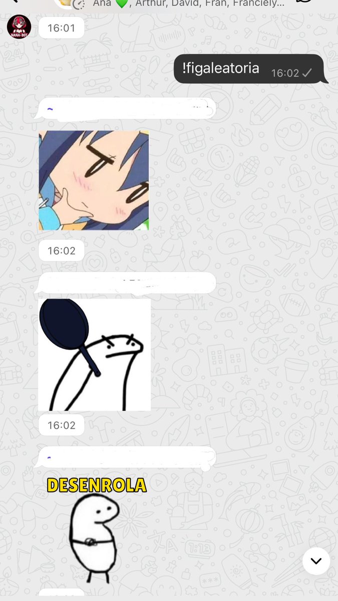 janainamolinari's tweet image. Grupo de figurinhas no WhatsApp 
Aqui tu pede e o bot entrega 🤖🔥
Só vem:
👉 chat.whatsapp.com/BD2LUKgEsGB9ZP…

#Sticker #Memes #WhatsApp #GrupoDeFigurinhas