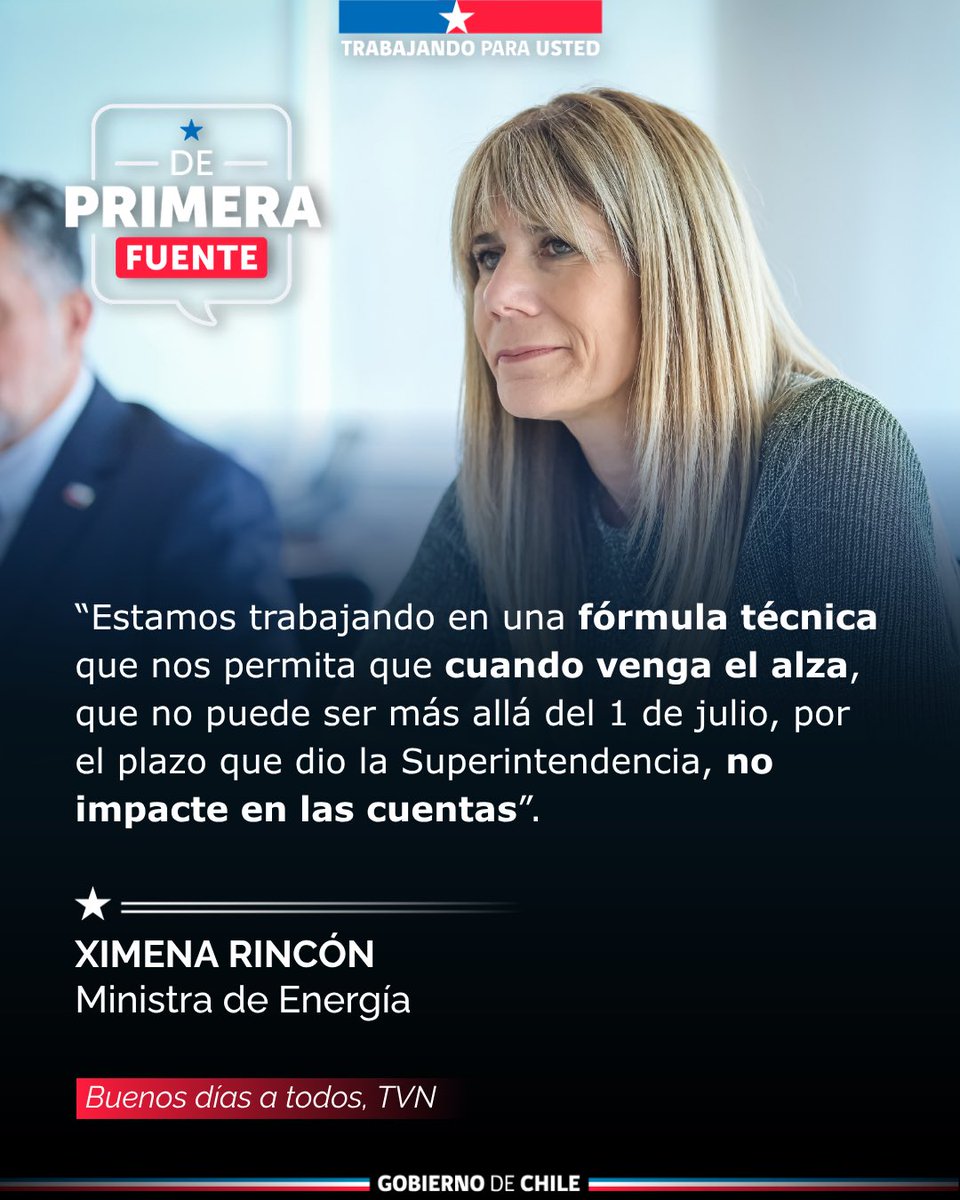 Gobierno de Chile tweet media