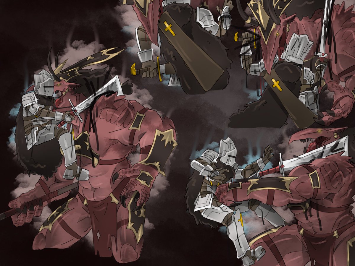 Pinkguy64's tweet photo. Dungeons &amp; goons 
Major threat https://t.co/65oSul689j