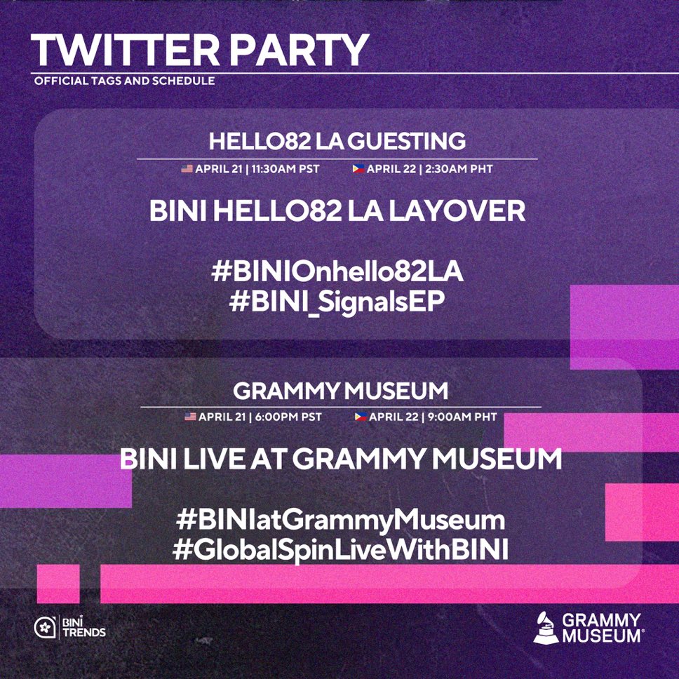 BINI TRENDSETTER 📌 tweet media