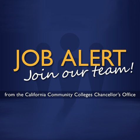 CalCommColleges's tweet image. #JobAlert: California Community Colleges is hiring!   

* Vice Chancellor, Communications &amp;amp; Marketing  – Final Filing Date: May 12 

#JoinOurTeam &amp;amp; #ApplyNow: bit.ly/2yOcs1e.