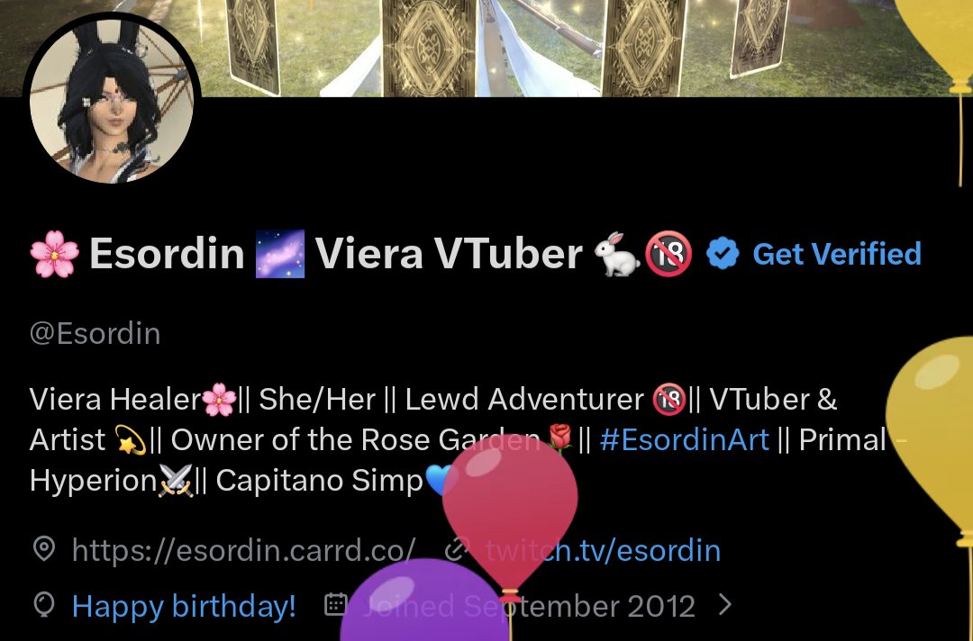 🌸 Esordin 🌌 Viera VTuber 🐇🔞 tweet media