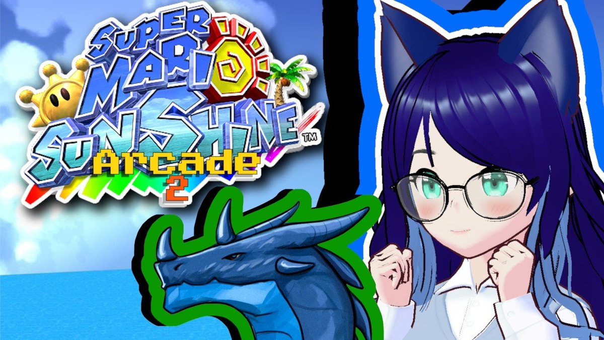 PrincessAquos's tweet image. Welcome to Super Mario Sunshine Arcade 2!

An entire romhack inspired by Mario Sunshine's secret levels!

Join as Blaze and I race each other across obstacle courses in the sky!
#VTuber #IndieVTuber #VTuberEN #Twitch #MarioSunshine #Mario

LINKS ARE IN THE REPLIES!