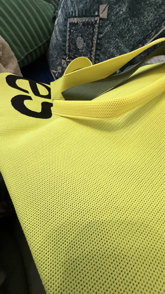 jamiesversion's tweet photo. I dont think Sean Brown knows that Lime and Yellow are two different colors. Please tell me where the lime is in this bag, Sean ? 🤔 https://t.co/EnIKdd7gzZ