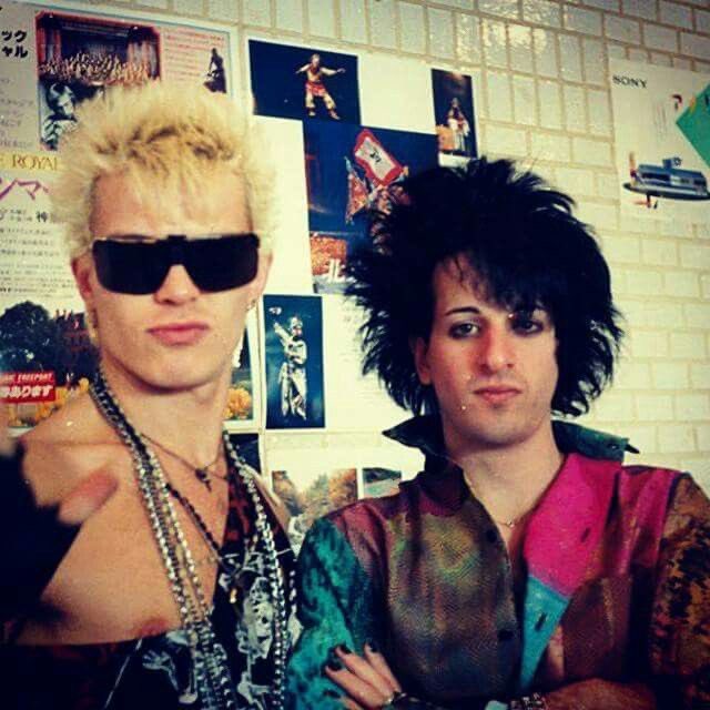 pumpingonsteel's tweet photo. The amount of joy I feel that y’all look exactly the same! Just effortlessly cool & badass haha 🔥 @BillyIdol @Stevestevens #rockroyalty https://t.co/RAaHSqbs5B