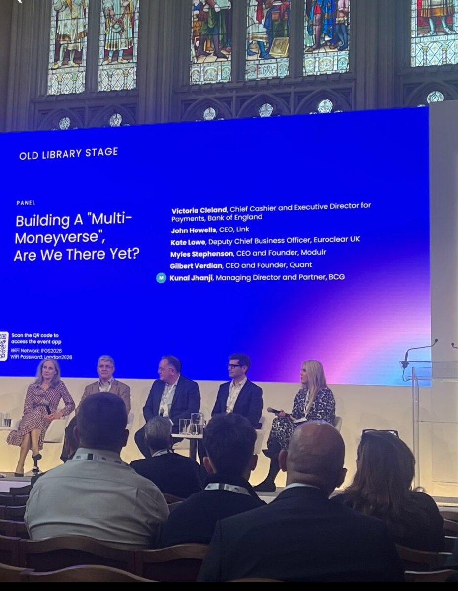 Francis37879301's tweet image. “Interoperability” Say #quant without saying quant “working on the same Network” Kate Lowe of EUROCLEAR🤔#euroclear #qnt #overledger #kaiko #interoprability #finternet