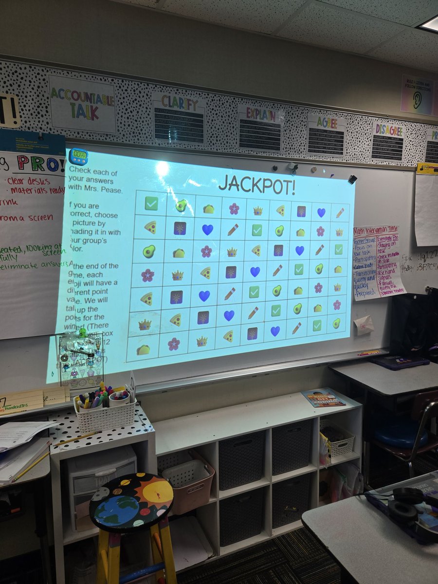 MrsPease4th's tweet image. First day of ELA review went so well! We loved playing Jackpot! 😍 #wearewayne