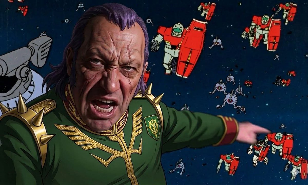 Gihren! Kycilia! Where are the Gelgoogs?