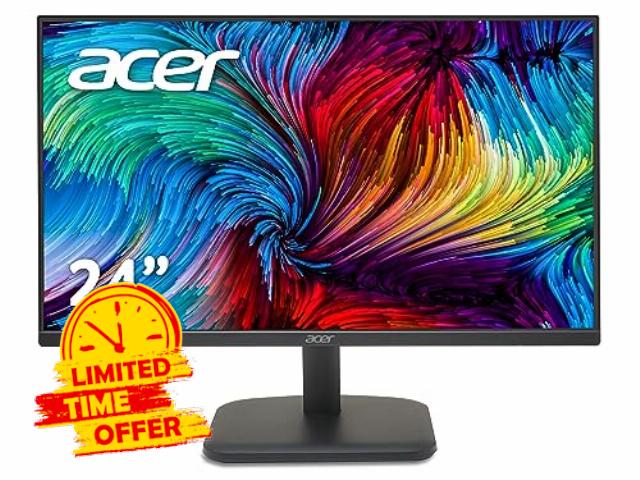 warehouseoffers's tweet image. #Acer EK241Y H 23.8-inch Monitor – VA Panel, 1920 x 1080, 5ms, 100Hz, FreeSync, HDMI, VGA
FULL HD: The Full HD resolution...
#SaverDeal #SuperSaverDeal
🔗 warehousediscounts.uk/l/zs0