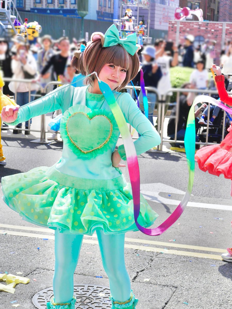 4/21 NO LIMIT! パレード ～Discover U!!! バージョン～

💚💚💚

#USJファン 
#DiscoverU