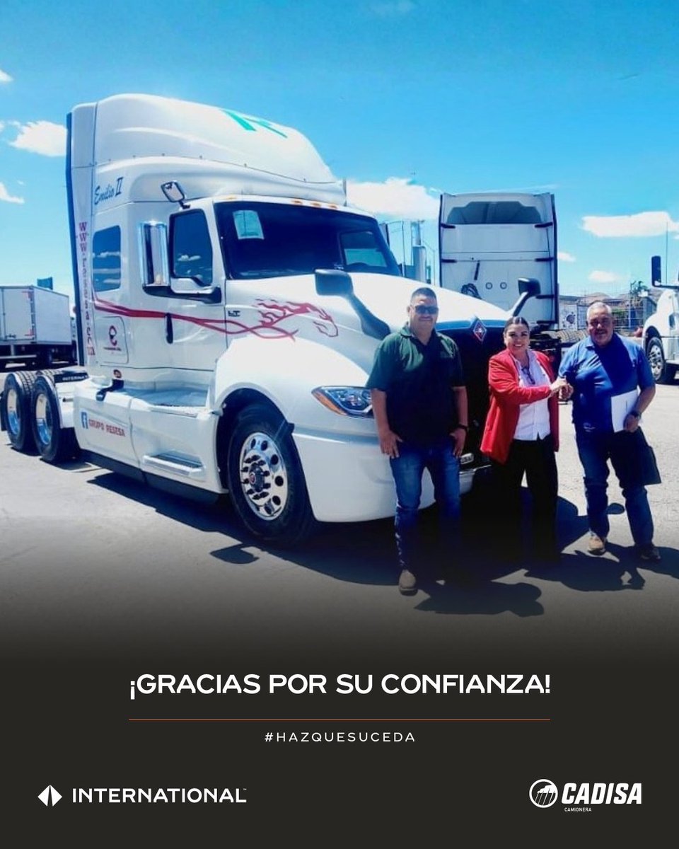 CADISAMX's tweet image. 🚛 Un International #LT X15 Euro VI listo para operar y en manos de quienes saben exactamente para qué lo necesitan.

Recolección Especializada y Sustento Ecológico suma esta unidad a su flota con el respaldo completo de #CADISA desde el día uno.

¡Muchas felicidades!