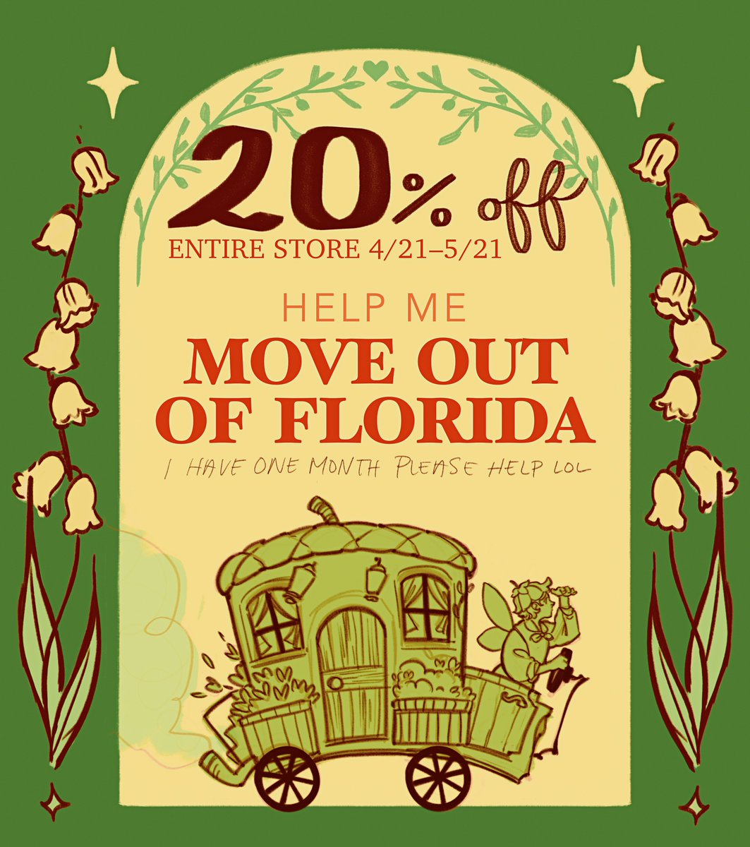 hey y’all, i’m getting OUT of here and here’s how you can help!!