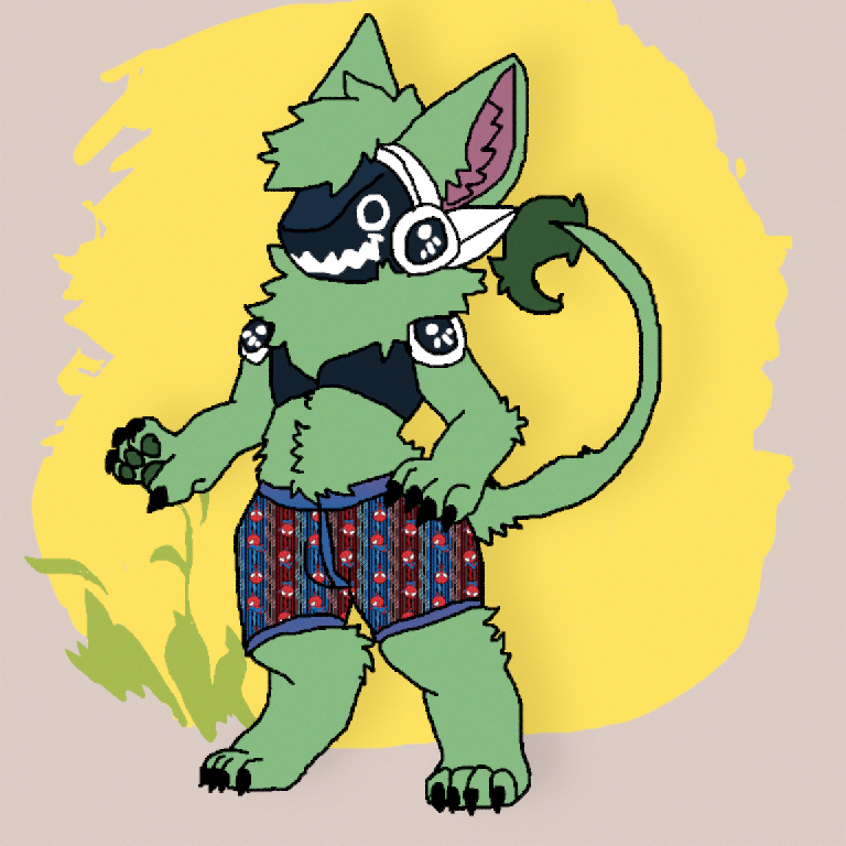 MintDeProtogen's tweet image. feeling fancy &amp;lt;3  
#furry #furryart #furries #protogen  #furryarwork #furryartist #cute