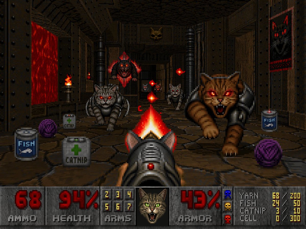 "make doom but cats" -- gpt image v2