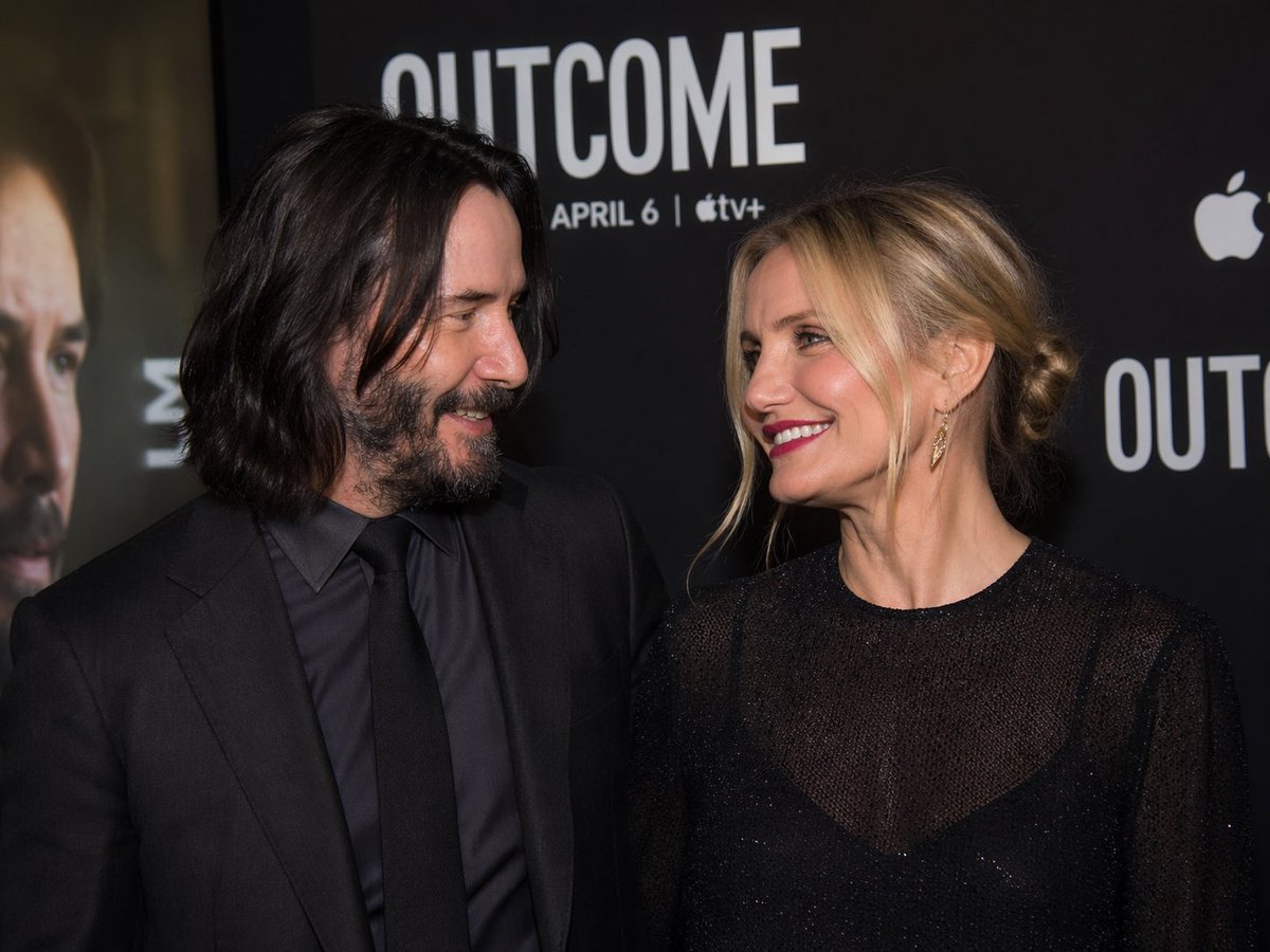 KeanuRevee41994's tweet photo. Nearly three decades later…
I and Cameron Diaz reunite for Outcome.

Some connections don’t fade they evolve.
And this one… you can feel it on screen.

Did it hit you the same way? https://t.co/8WEhzXVkbr