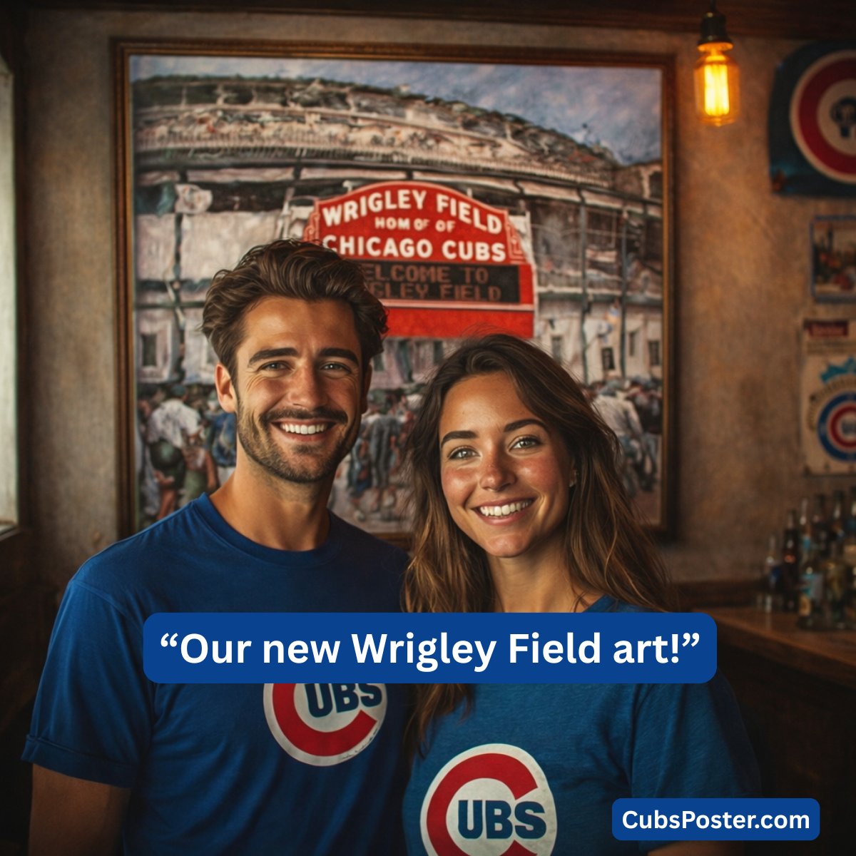 CubsPoster's tweet image. Hand manipulated photographs that bring Wrigley alive: golden sunshine, ivy-covered walls, Cubs baseball, mouthwatering food &amp;amp; all the guys &amp;amp; girls making memories.

Your home needs this!

Shop exclusive art at cubsposter.com

 #cubsfans #gocubsgo #cubbies #Chicagoland