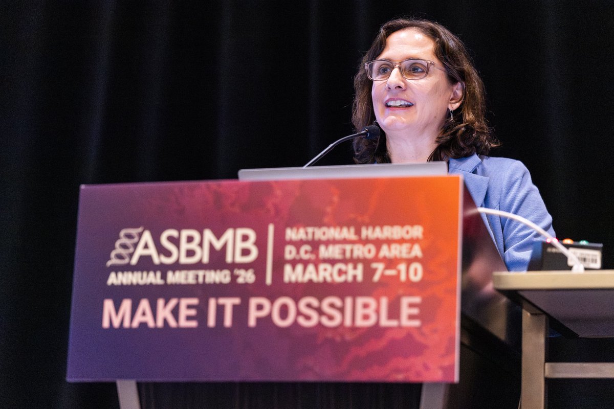 ASBMB's tweet image. Pamela Mertz (@StMarysMD), a longtime mentor to undergraduate scientists, won the 2026 ASBMB William C. Rose Award for Exemplary Contributions to Education.

⏯️Watch her #ASBMB26 talk "Finding &amp;amp; building your community: Go further together": youtu.be/sPllLLq6hHg
#STEMEducation