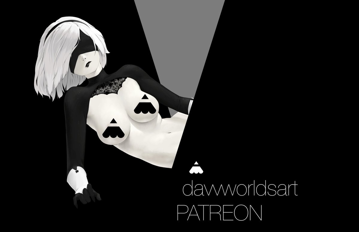 patreon.com/davvworlds?utm…
#2bfanart #nier #2b