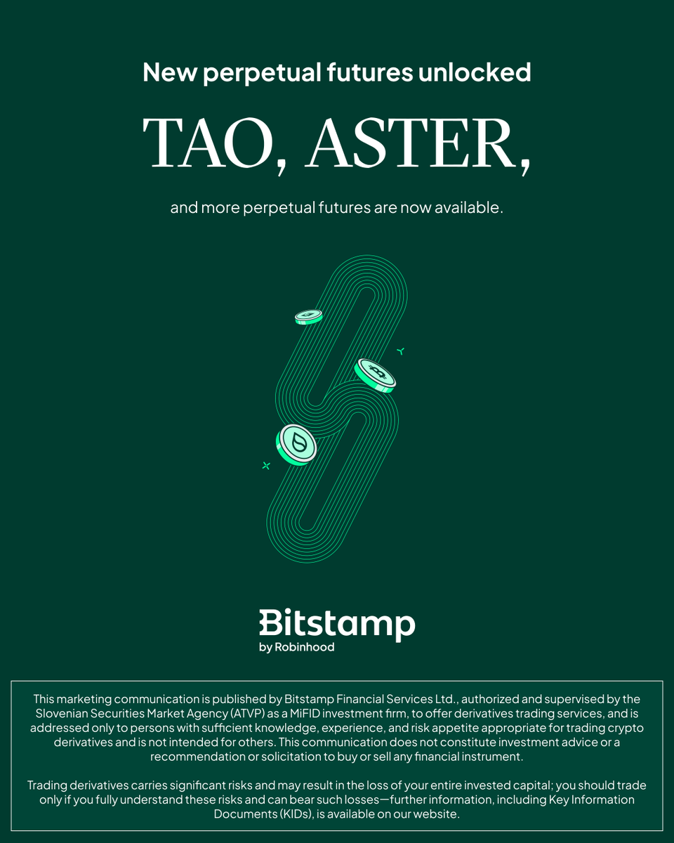 Bitstamp by Robinhood tweet media