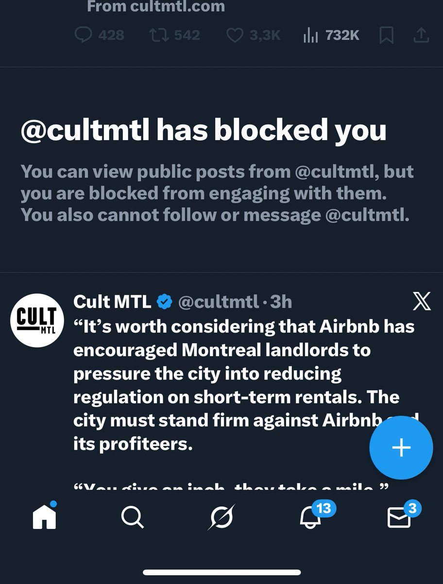 <a href="/DennisKendel/">Dennis Kendel</a> Ahh yes - <a href="/cultmtl/">Cult MTL</a> - such a bastion of non partisan writing. 😂😂😂