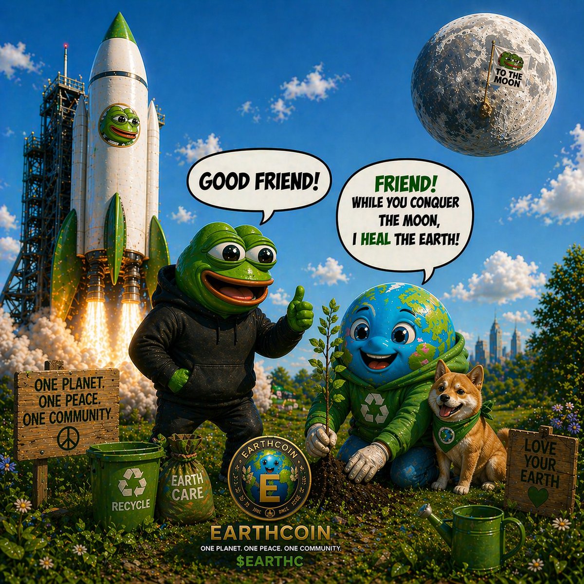 EarthCoin 🌍 | $EARTHC tweet media