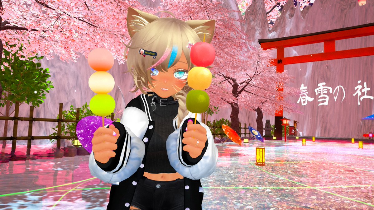 jellekayen's tweet image. 今日はTwitch配信をご視聴いただきありがとうございました！
引き続き桜を楽しみつつ、優勝したSpacejamワールドを訪れました！
Thanks for watching my Twitch stream today! 
We continued to enjoy the cherry blossoms and visited the winning Spacejam world! 
#VRChat #Twitch #Twitchstreamer