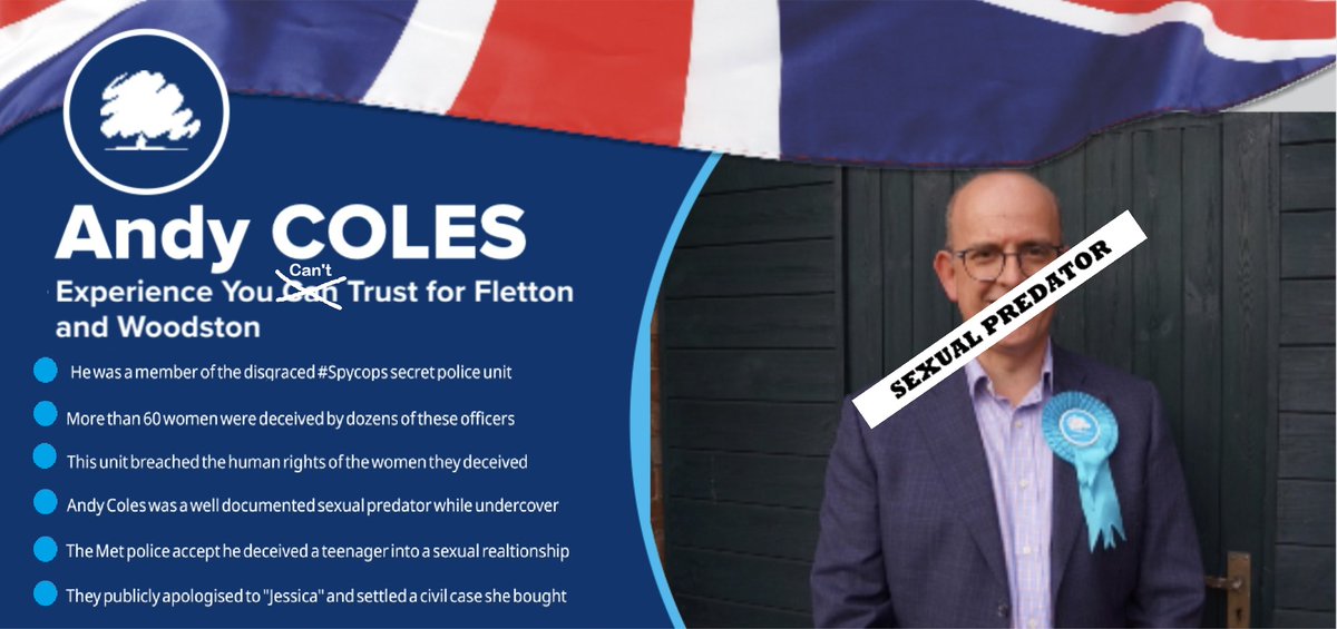 Jessica_me2's tweet photo. Enough is enough. Why are @PbConservatives having a well documented sexual predator stand for #Fletton and #Woodston The safety of women and girls means nothing to them #Predator #Creep #SexPest #UNFIT #Spycops @tory_women @newsaboutwomen @PboroughMumsUK https://t.co/Q9ge3e6TaH