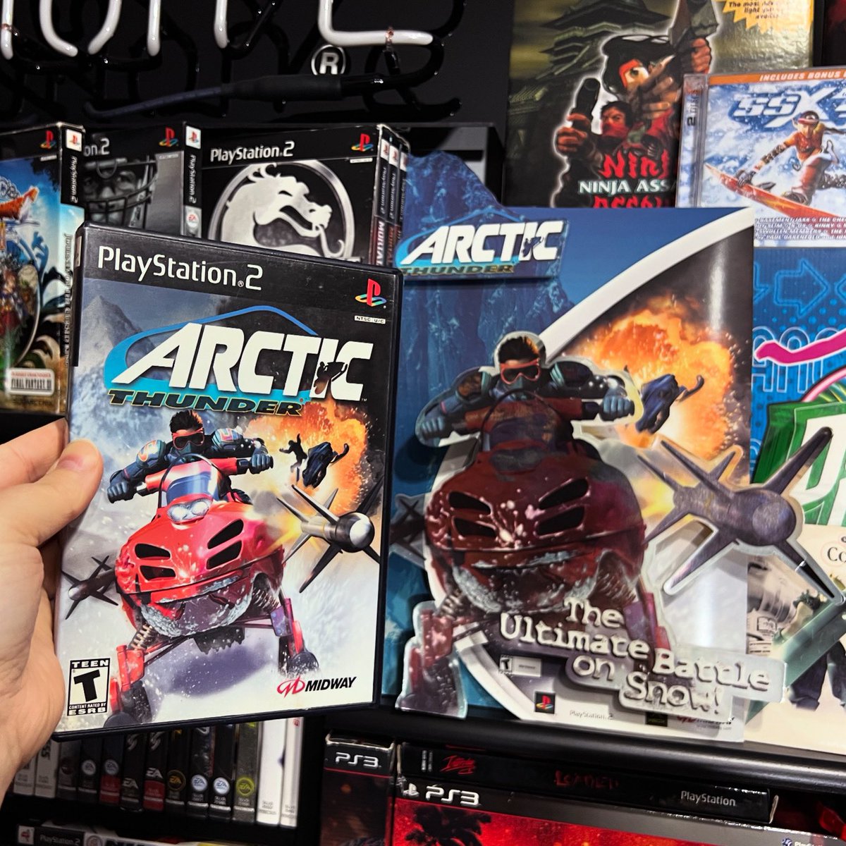 GamerAhmer's tweet image. Any fans? #playstation #ps2 #retrogaming #playstation2 #arcticthunder