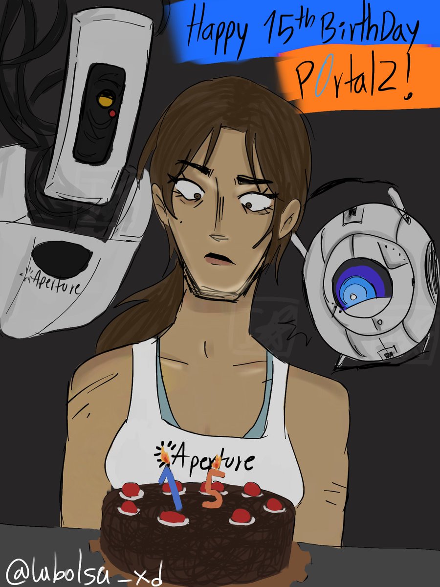 Labolsa_xd's tweet photo. yayy :3
 #portal2 https://t.co/e4SidoDwjB