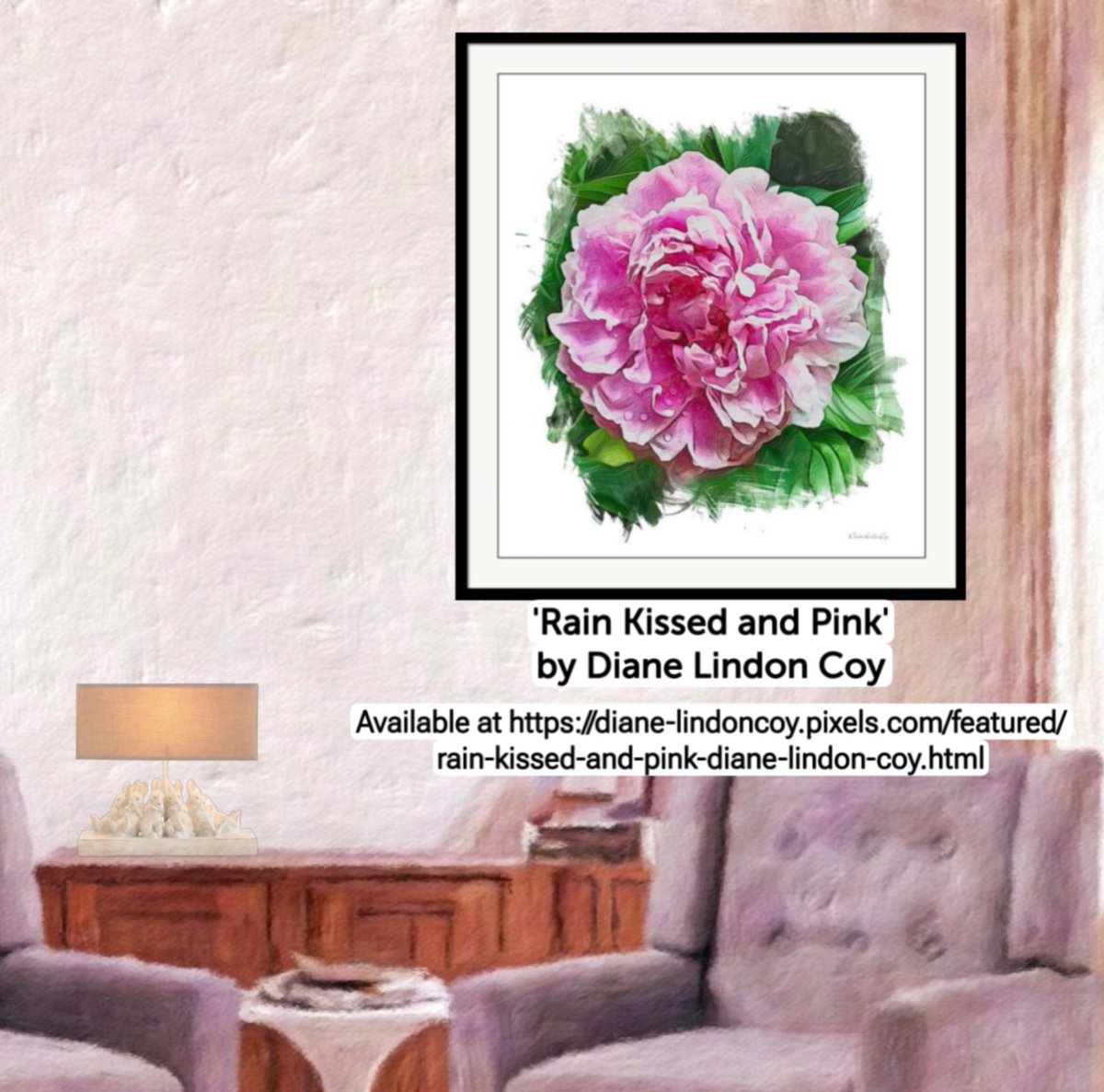 IAmNatures's tweet image. ‘Rain Kissed and Pink’ is available in my FAA Pixels shop at diane-lindoncoy.pixels.com/featured/rain-…. #dianelindoncoy #iamnaturesphotos  #flowerart #homedecor 
Perfect for a space that deserves warmth and sophistication, this artwork invites calm, romance, and reflection.