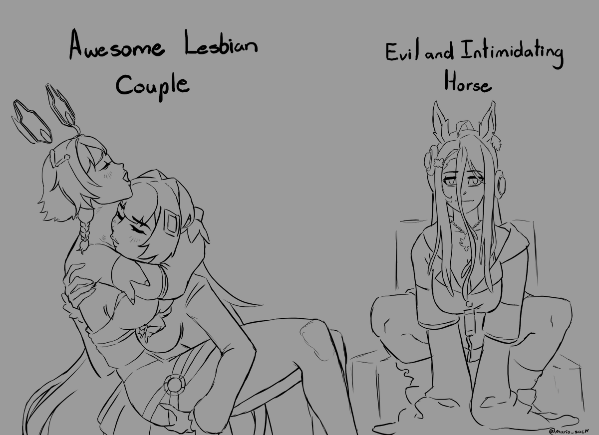 Cela_vR's tweet photo. Happy Lesbian Visibility Week~
🧡🤍🩷💜

Wonderful art by @Mario_sack https://t.co/YPCFol63Ng