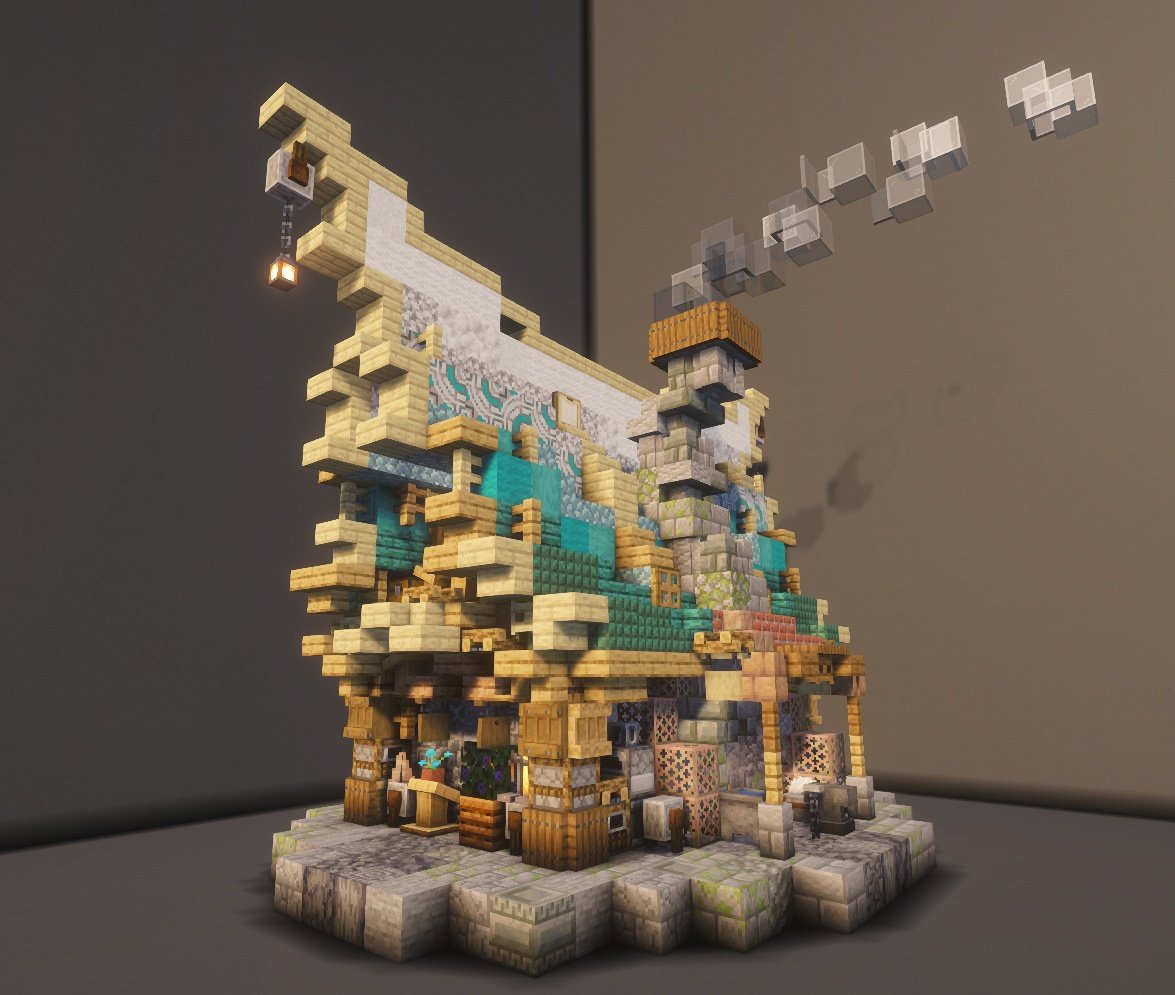 Kamesuke0001's tweet image. 息抜き建築
このグラデまた使うかも
#minecraft
#minecraftbuilds #minecraft建築コミュ
