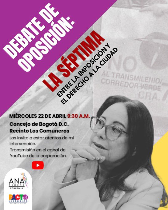 Ana Teresa Bernal Montañéz tweet media