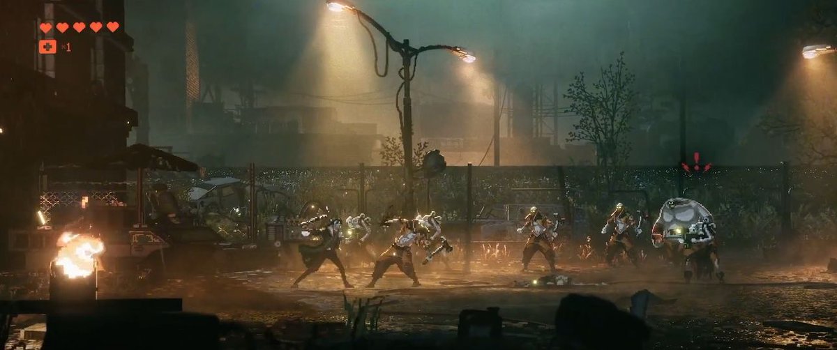 Jambuckett's tweet image. I played Replaced, I loved the combat... I also realised my combat system is too simple, and now I need to impliment Arkham style into my own game.
implement

This is gonna be a long night 😅 

#gamedev #upallnight #allnighter #indiegame