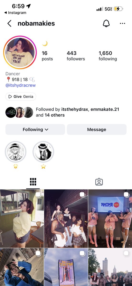 Mooties I’m way more active on ig PWEASE follow me there too!!!!