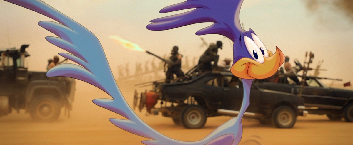 DownInkwell's tweet photo. As much as I'm not terribly thrilled about Coyote vs. Acme (though I do want to see it), I think I would've been a little more excited had it stuck with regular 2D/hand-drawn animation in a live-action backdrop. https://t.co/WYUyf01JIx