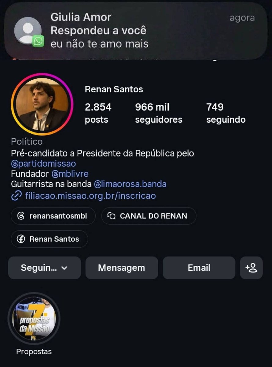 Fely missionária tweet media