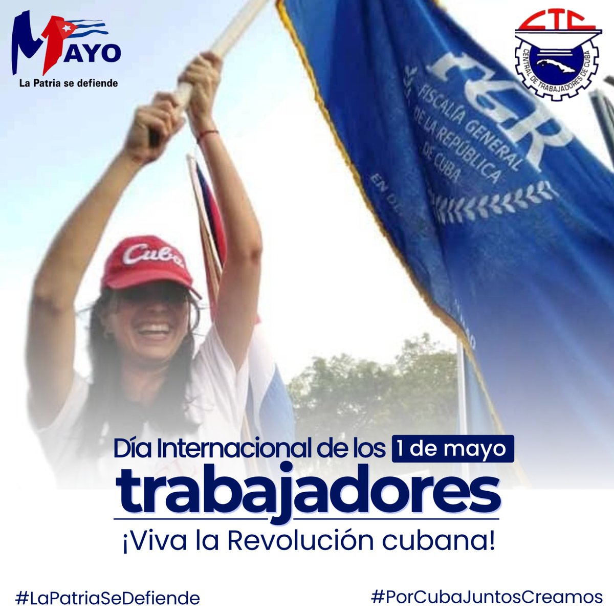 🇨🇺 | «(...) un 1 de Mayo que nos estremezca como país desde la unidad y el compromiso de ser útiles, aportar y defender el proyecto que Martí soñó, Fidel cumplió y que bajo la conducción del Partido no nos dejaremos arrebatar» 

✊ | ¡Nos vemos el #1Mayo! 

#LaPatriaSeDefiende