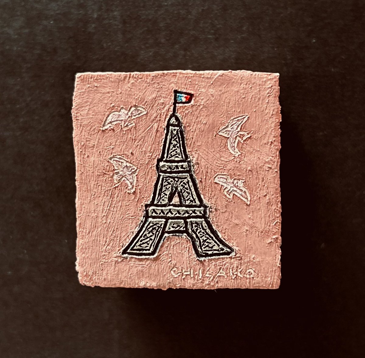 rinkaku1965's tweet image. 小さな絵
エッフェル塔
paris

#art 
#artist 
#artwork 
#oilpaint 
#油彩画 
#小さな絵  
#エッフェル塔