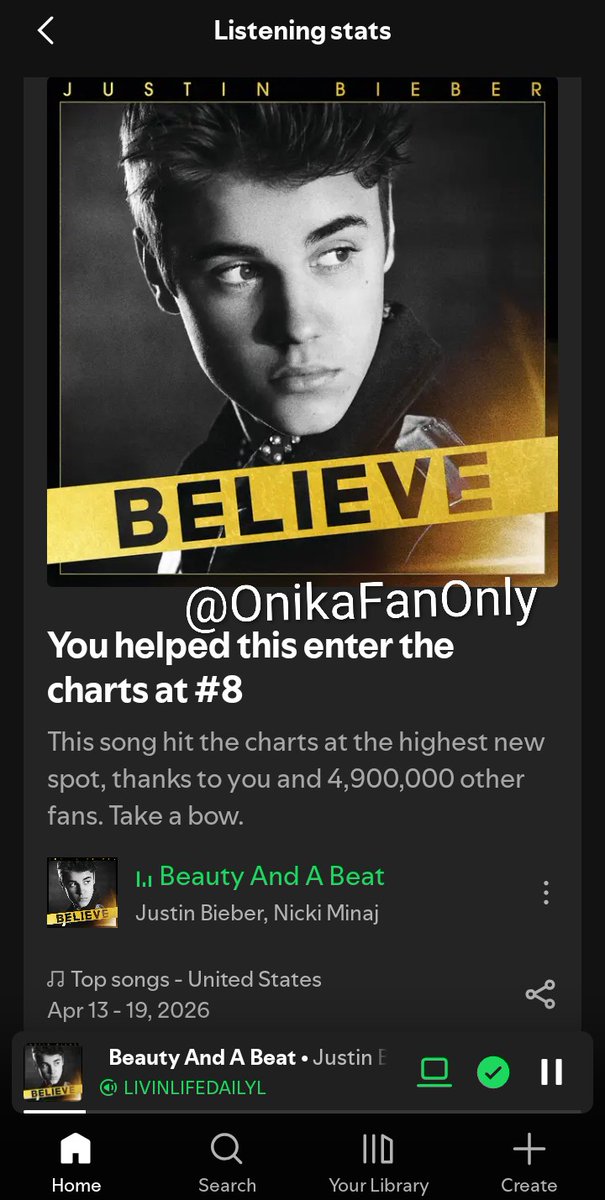 Spotify Barbz...

STAND TF UP!!!! 🫡

👇🏾 Direct link to BAAB on Spotify 👇🏾

open.spotify.com/track/25Ivdmj9…