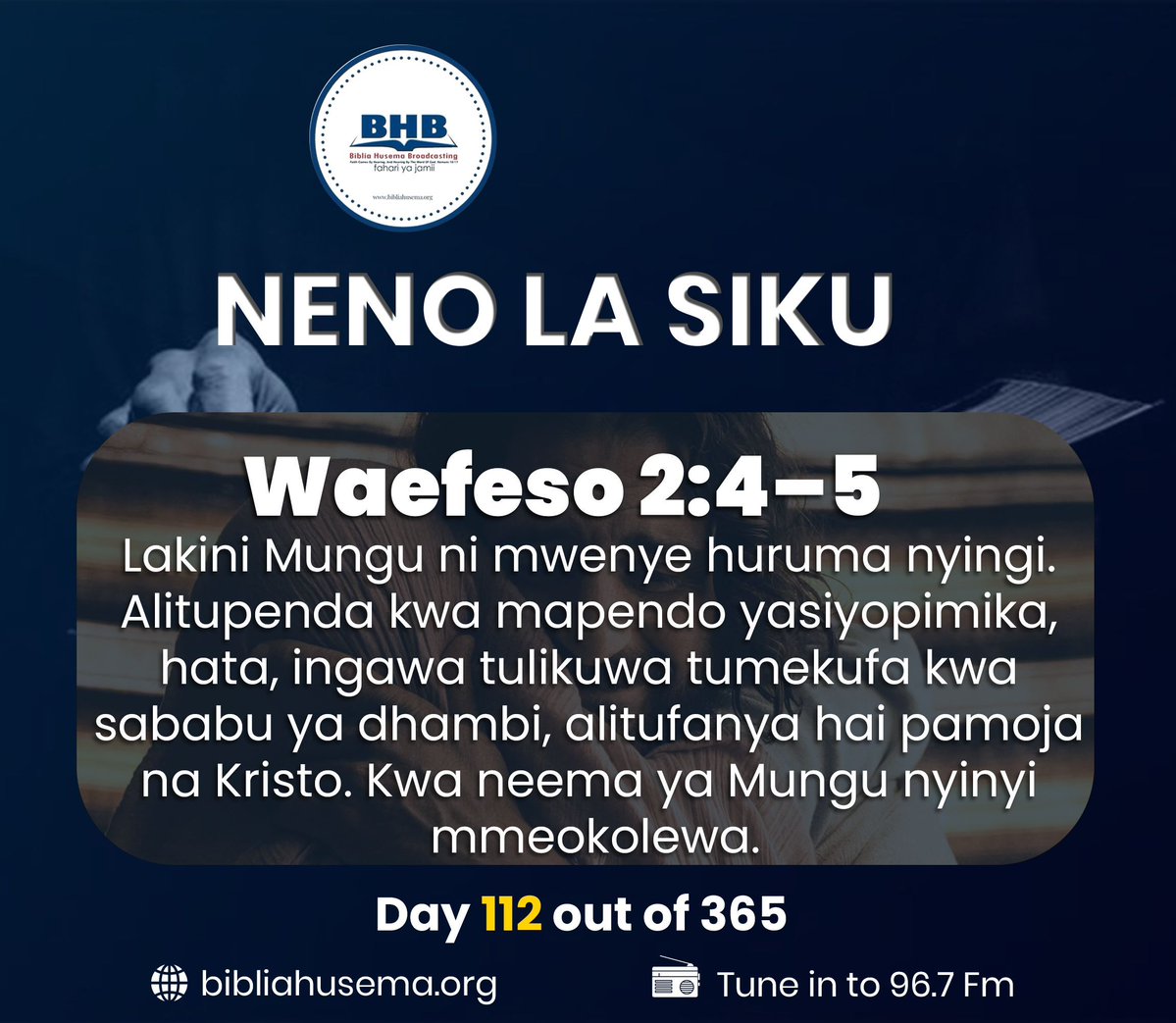 Biblia Husema 96.7fm tweet media