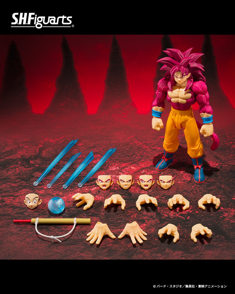 TamashiiNations's tweet image. ICYMI: S.H.Figuarts SUPER SAIYAN 4 SON GOKU -DAIMA-

Now on Premium Bandai USA!
🛍️ ow.ly/qZXG50YNKpu

#dragonball #dragonballdaima #t_shf