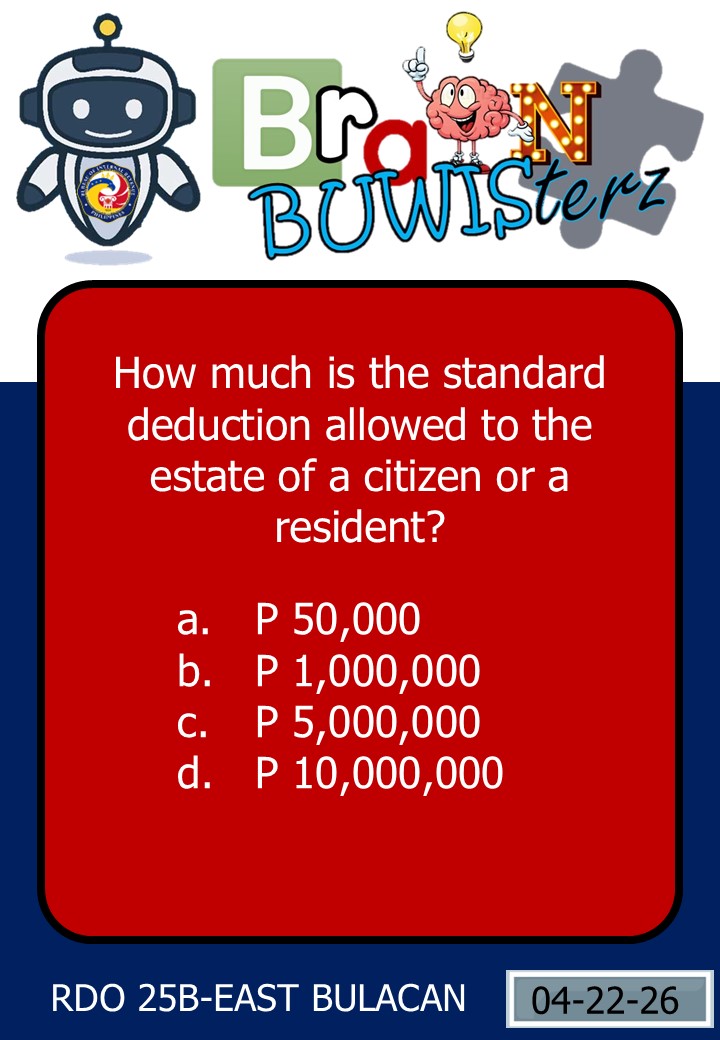 BIR Revenue District Office 25B - East Bulacan tweet media
