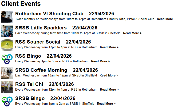 Stag_RosePPG's tweet image. #Wednesday at Rotherham Sight &amp;amp; Sound 8 Ship Hill, Rotherham S60 2HG - @SRSBCharity 

All events srsb.org.uk/client-events.…

🚨Rotherham clients can access Sheffield sessions🚨

#sight #sound #SightLoss #hearingloss #peersupport #livedexperience #BSL