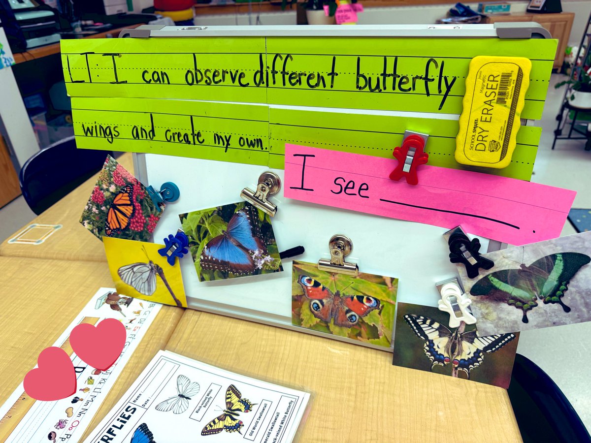 msv430's tweet image. Today we started learning about different types of butterflies 🦋 and how they look. We also began to draw ✍️ the wings. Can’t wait to show you our artwork! 🖼️ Thank you @dsmom58 for the wings! We LOVE ❤️ you! 

#clearthelist #autism #specialneeds