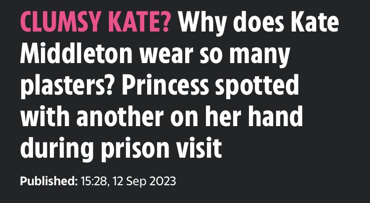 pushkin_thecat's tweet image. #KateMiddleton needs serious help! #eatingdisorders