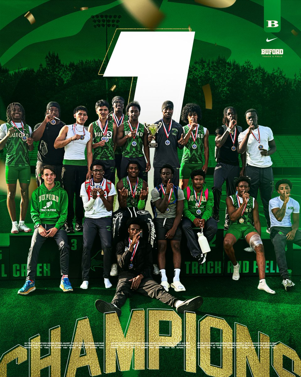 Buford Athletics tweet media